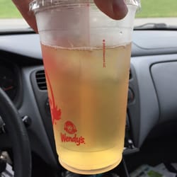 Wendy's - Trying out the honest tea tropical green tea, delicious.