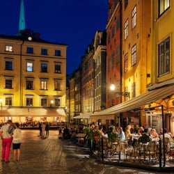 Discover Scandinavia Tours - Gamla Stan ("Old Town"), Stockholm, Sweden.