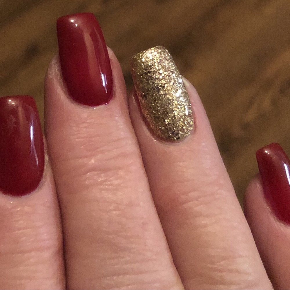 Blooming Nails and Spa - Beautiful Christmas colors and lovely shape! - Waxing Near Me - Glendale, Arizona Blooming Nails and Spa - Beautiful Christmas colors and lovely shape! - Waxing Near Me - Glendale, Arizona
