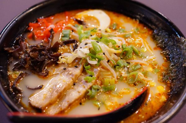 Lifting Noodles Ramen by null