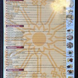 Dinner Menu (1 of 2)