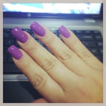 Rosie Nails - Gel purple done by Chris - Nail Salons Near Me - Los Angeles, California Rosie Nails - Gel purple done by Chris - Nail Salons Near Me - Los Angeles, California