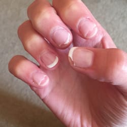 Happy Nails n Spa - Gel manicure exactly one week later