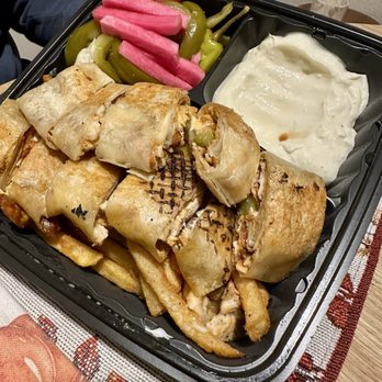 Dama Grill - Chicken shawarma combo - Mediterranean Near Me - Los Angeles, California