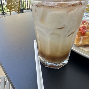 Poached Kitchen - Iced Dulce de leche latte - Breakfast & Brunch Near Me - Whittier, California Poached Kitchen - Iced Dulce de leche latte - Breakfast & Brunch Near Me - Whittier, California