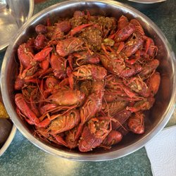 WhoDat Cajun Kitchen - 5 pounds crawfish with garlic butter/cajun sauce