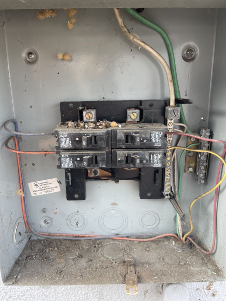 Slide of Black Wire Electric