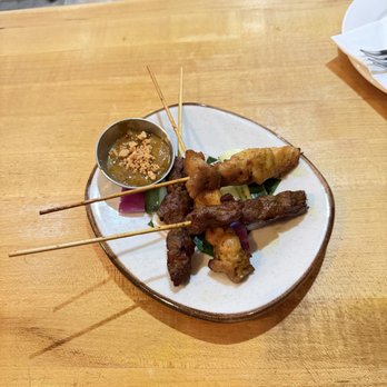 Wok Wok - Grilled mixed satay - Malaysian Near Me - New York, New York