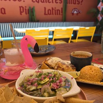 Pig Latin - Best chilaquiles in town (5), birria tacos (3/5 kinda dry), corn ribs (3.5/5) but the vibe owned the score. - Cocktail Bars Near Me - Elk Grove, California Pig Latin - Best chilaquiles in town (5), birria tacos (3/5 kinda dry), corn ribs (3.5/5) but the vibe owned the score. - Cocktail Bars Near Me - Elk Grove, California