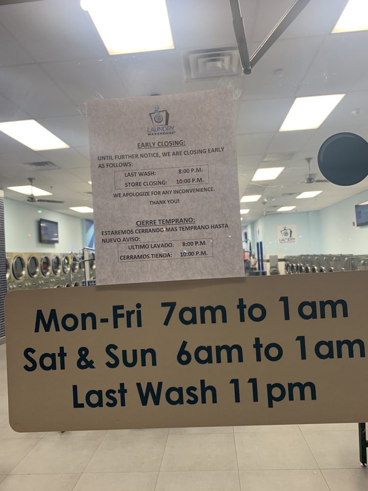 LAUNDRY WAREHOUSE LINDEN 1143 W St Ave, Linden, New Jersey