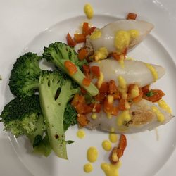Albergo Ristorante La Rocca Di Valgimigli Mariano - Stuffed calamari with broccoli
