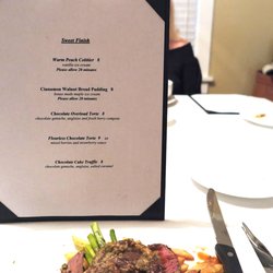 Wine Sellars Mixers and More - Here is the dessert menu