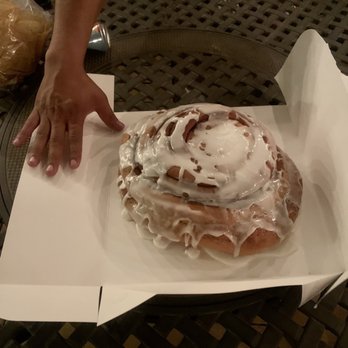 Bonnie's Donuts - The average size hand of a 30 year old man. - Donuts Near Me - League City, Texas Bonnie's Donuts - The average size hand of a 30 year old man. - Donuts Near Me - League City, Texas