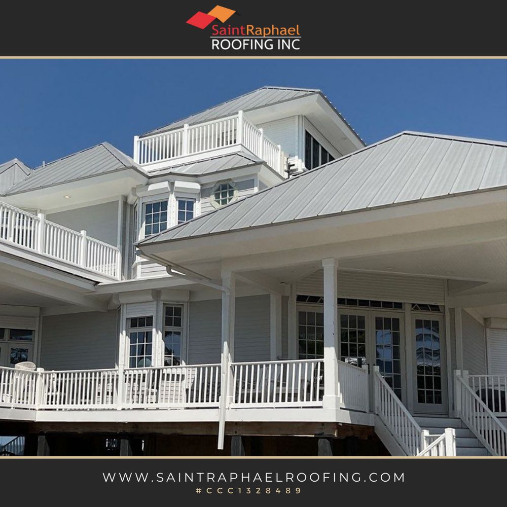 Slide of Saint Raphael Roofing