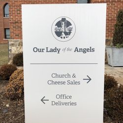 Our Lady of the Angels Monastery - Go right for the cheese