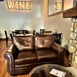 Uva Wine Bar - Seats near fireplace
