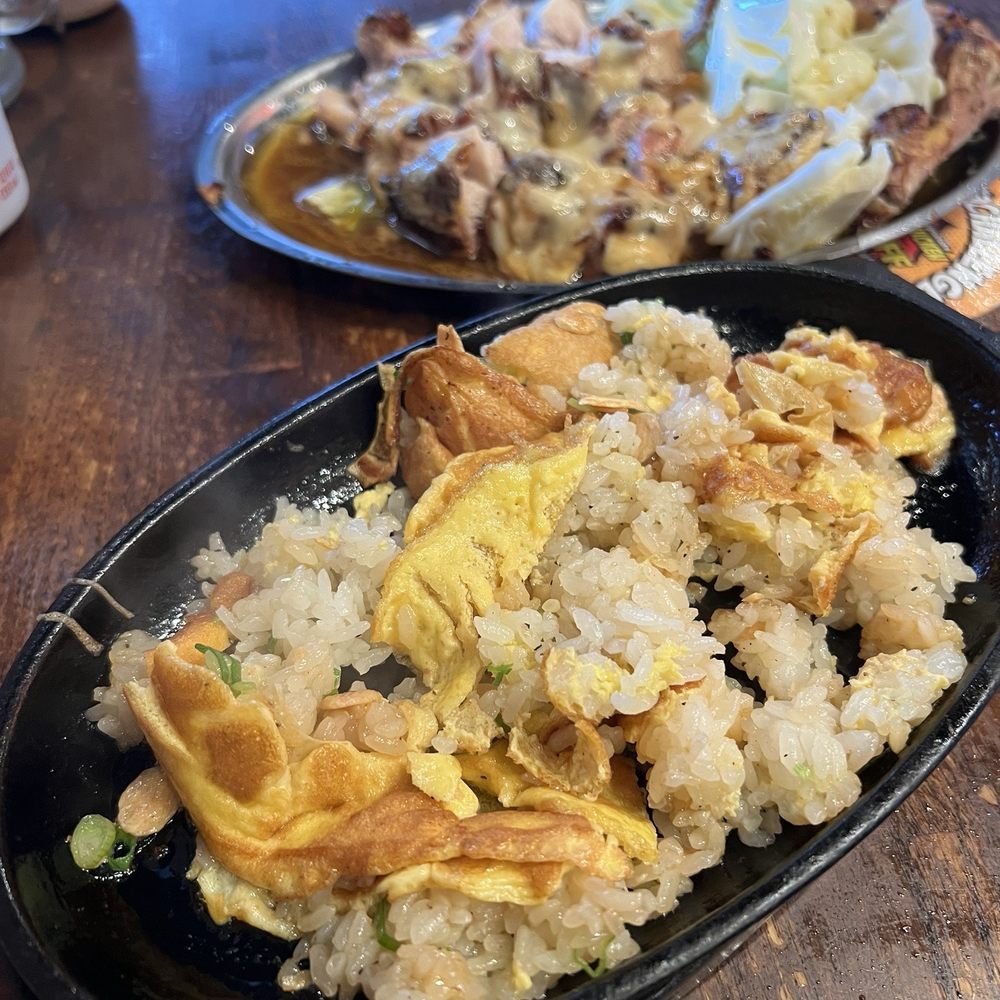 Gaburi Chicken - Garlic rice with eggs - Izakaya Near Me - Torrance, California