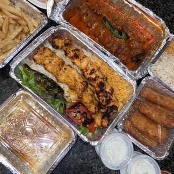 Hot Kebabs City - Has Has Kebab, Chicken Adana, Mozz Sticks, Fries and a dessert on the house. - Turkish Near Me - East Rutherford, New Jersey Hot Kebabs City - Has Has Kebab, Chicken Adana, Mozz Sticks, Fries and a dessert on the house. - Turkish Near Me - East Rutherford, New Jersey