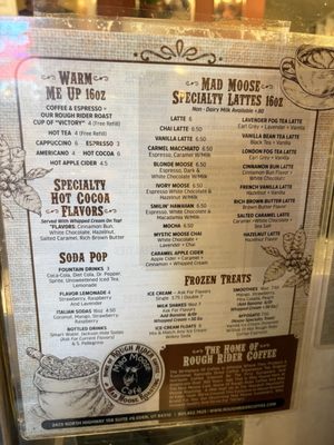 Menu photo 4 Mad Moose Cafe Eden, UT