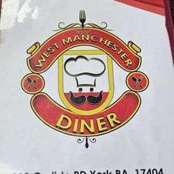 West Manchester Diner - Menu