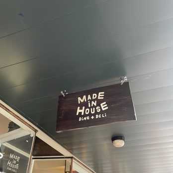 Made in House - Sign outside - Asian Fusion Near Me - Seattle, Washington