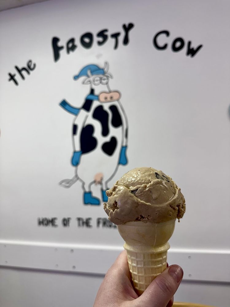 The Frosty Cow Logo