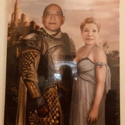 Vision Essentials by Kaiser Permanente - My son Tama gave us this portrait for Xmas by Turn Me Royal.