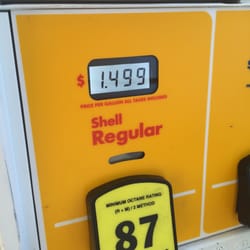 Seminole Texaco - With a Winn Dixie card, I'm at $1.49. Not bad, huh?