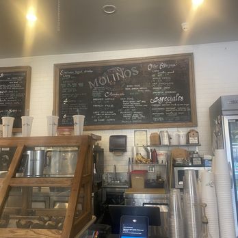 Molinos Coffee - Nice size menu! - Coffee & Tea Near Me - Riverside, California