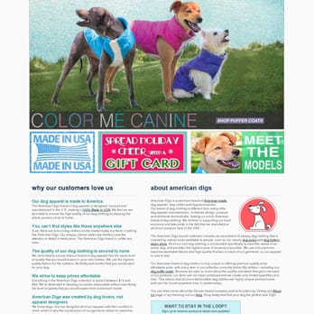 Redhead Labs - American Digs - Bigcommerce Template - Web Design Near Me - TULSA, Oklahoma