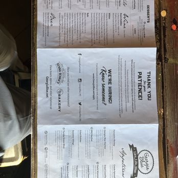 Georgia Blue - Menu - New American Near Me - Flowood, Mississippi