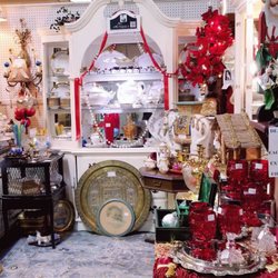 Antique Crossroads - RC Antiques luxury booth in holiday mode