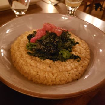 Ground Provisions - Braised Greens with Grits and Tomato Conserva - Health Markets Near Me - West Chester, Pennsylvania Ground Provisions - Braised Greens with Grits and Tomato Conserva - Health Markets Near Me - West Chester, Pennsylvania