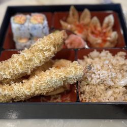 Red Ginger - Shrimp Tempura + Soft Shell Crab / Bento Box