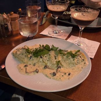 Veranda - Housemade Mushroom Ravioli. - Breakfast & Brunch Near Me - Las Vegas, Nevada