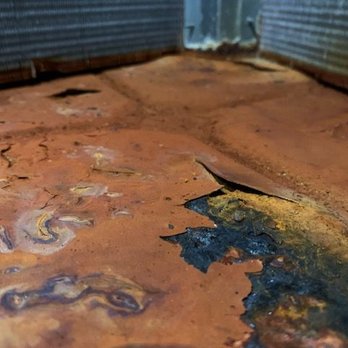 RCP Mechanical - Cracked pan in the unit rusted and leaking - Heating & Air Conditioning/HVAC Near Me - North Las Vegas, Nevada