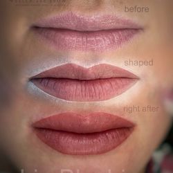 Hello Bella and Brow - Natural nude brown lip blushing
