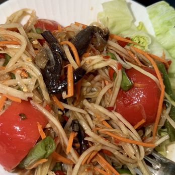 Take Thai - Esan Papaya Salad - Thai Near Me - Louisville, Kentucky Take Thai - Esan Papaya Salad - Thai Near Me - Louisville, Kentucky