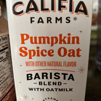 Target - 32 oz. Pumpkin spice oat milk - Department Stores Near Me - Buena Park, California Target - 32 oz. Pumpkin spice oat milk - Department Stores Near Me - Buena Park, California