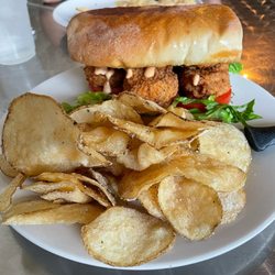 Huvar's Artisan Market - Shrimp poboy
