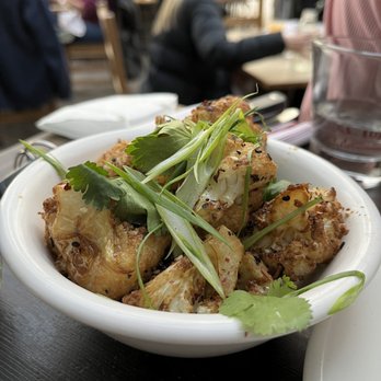 Gather - Sweet and spicy cauliflower - New American Near Me - Berkeley, California Gather - Sweet and spicy cauliflower - New American Near Me - Berkeley, California
