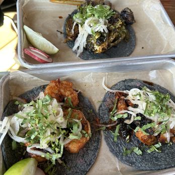 La Lola Taco - Brussel sprouts - shrimp tacos - Mexican Near Me - Murray, Utah