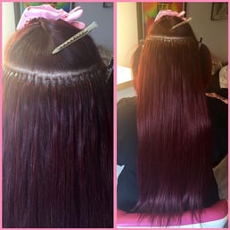 Perfect rows! Loveeee my extensions