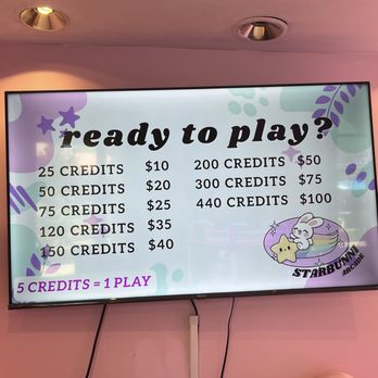 Starbunni - menu - Arcades Near Me - Blackhawk, California Starbunni - menu - Arcades Near Me - Blackhawk, California
