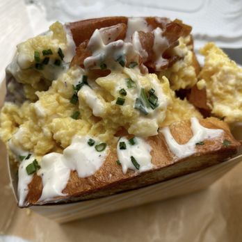 Egg Tuck - BACON & CHEESE - Breakfast & Brunch Near Me - Los Angeles, California Egg Tuck - BACON & CHEESE - Breakfast & Brunch Near Me - Los Angeles, California
