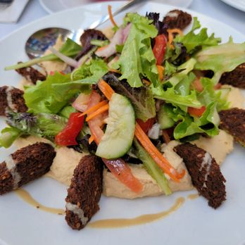 Saray Cuisine - Falafel... comes with a very generic hummus even though the menu says tahini sauce - Turkish Near Me - Cliffside Park, New Jersey Saray Cuisine - Falafel... comes with a very generic hummus even though the menu says tahini sauce - Turkish Near Me - Cliffside Park, New Jersey