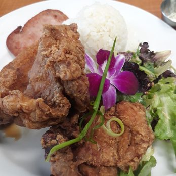 Guieb Cafe - Mixed plate - New American Near Me - Honolulu, Hawaii Guieb Cafe - Mixed plate - New American Near Me - Honolulu, Hawaii