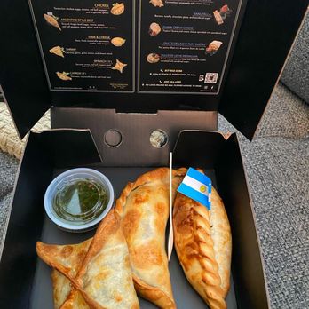 Del Campo Empanadas - Spinach Empanada Argentine Style Beef Empanada steak empanada to-go - Argentine Near Me - Flower Mound, Texas Del Campo Empanadas - Spinach Empanada Argentine Style Beef Empanada steak empanada to-go - Argentine Near Me - Flower Mound, Texas