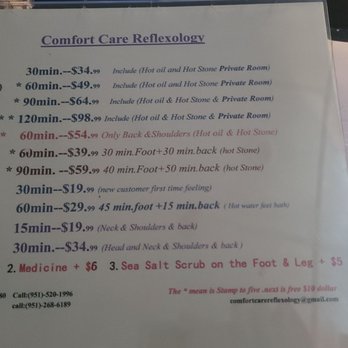 Comfort Care Reflexology - Massage Near Me - Eastvale, California Comfort Care Reflexology - Massage Near Me - Eastvale, California