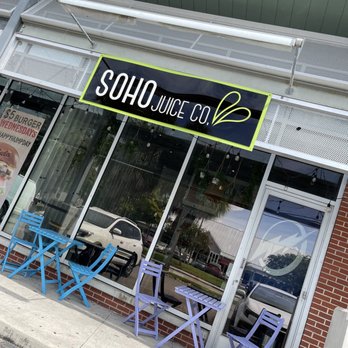 SOHO Juice Co. - Front Entrance - Juice Bars & Smoothies Near Me - Tampa, Florida SOHO Juice Co. - Front Entrance - Juice Bars & Smoothies Near Me - Tampa, Florida